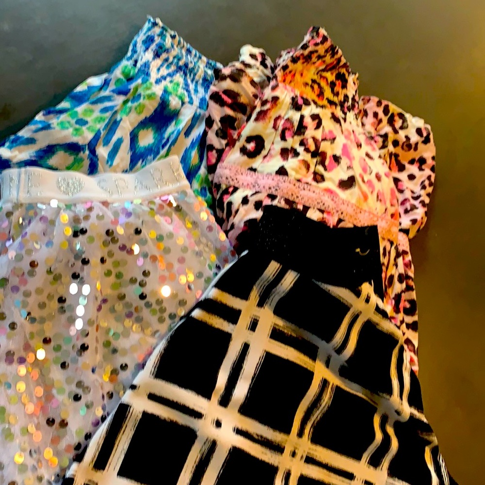 4 skirts